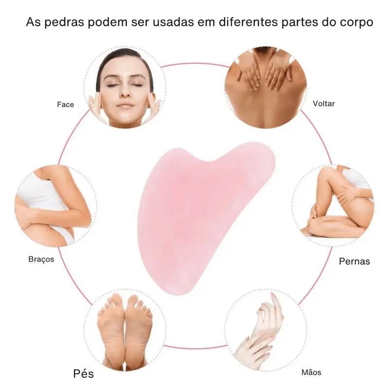 Massageador Facial com Led Rejuvenescedor Mágico - Zanna