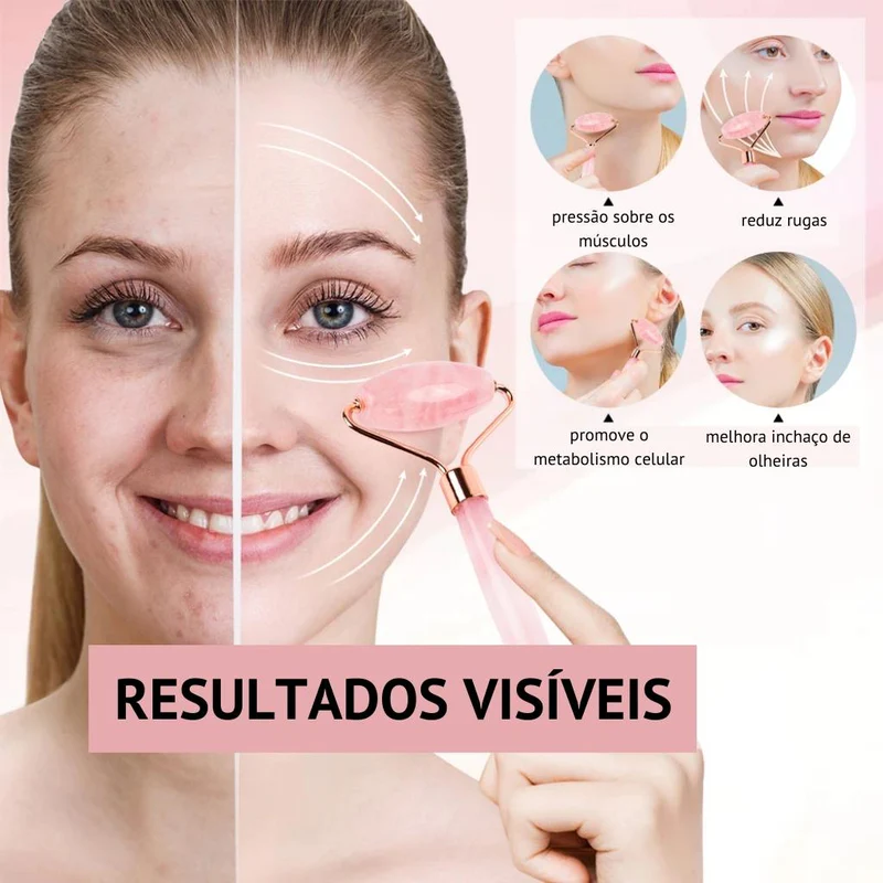 Massageador Facial com Led Rejuvenescedor Mágico - Zanna